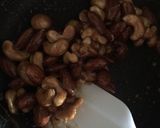 酒かす風味の黒糖生姜ナッツ作り方4写真