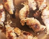 エノキの豚肉巻き♪梅肉ダレ☆作り方6写真