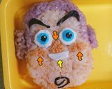 簡単◆トイストーリー◇バズ弁当♪作り方5写真