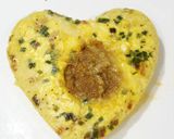 バレンタイン♡とろふわハートオムレツ作り方5写真