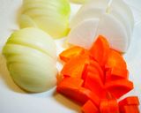 厚切りベーコンと白菜のスープ作り方1写真