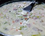 スープ加減は自在♪クラムチャウダーパスタ作り方8写真