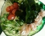 サラダにちょこっとワカメ(*^^)v作り方8写真
