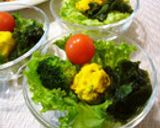 サラダにちょこっとワカメ(*^^)v作り方9写真