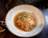鶏つくねのおろし煮作り方5写真