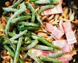 キノコとインゲンのニンニクバター醤油炒め作り方4写真