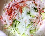 キャベツのコールスロー♪惣菜屋さんっぽく作り方1写真