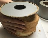 バナナシフォンケーキ☆手放しレシピです作り方20写真
