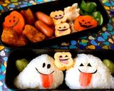 卵焼きでジャックオランタン☆ハロウィン弁作り方13写真