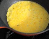 卵アレルギー対応♡オムライス用薄焼き卵作り方3写真