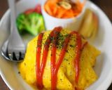 卵アレルギー対応♡オムライス用薄焼き卵作り方5写真