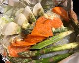 タラの粕漬と色々野菜のホイル焼き作り方5写真
