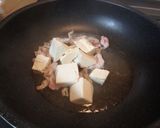 柚子胡椒風味のあんかけ肉豆腐風作り方3写真