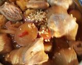 鶏心臓味噌煮（血管ダイエット1179）作り方3写真