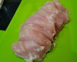 簡単！鶏胸肉料理！鶏肉のみそ焼き作り方1写真