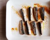 サッと1品＊オイルサーディン巻き揚げ作り方2写真