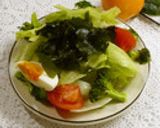 サラダにちょこっとワカメ(*^^)v作り方10写真
