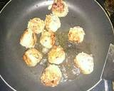 ミートボールでトマト煮込み～スキレットで作り方2写真
