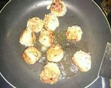 ミートボールでトマト煮込み～スキレットで作り方2写真