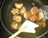 ミートボールでトマト煮込み～スキレットで作り方3写真