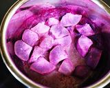 紫芋の胡麻よごし風作り方3写真