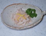 蓮根とガリ（生姜の甘酢漬け）の酢の物作り方10写真