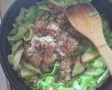 納豆とサツマイモのケチャップチャーハン作り方3写真