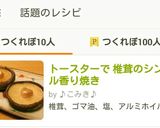 トースターで簡単。椎茸のシンプル香り焼き作り方5写真