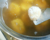 鶏団子の甘辛煮♪(とろみを付けて暖かく)作り方5写真