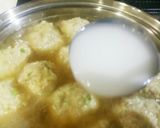 鶏団子の甘辛煮♪(とろみを付けて暖かく)作り方6写真