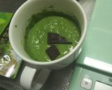 ふわとろ蒸しパン　抹茶チョコ味作り方2写真