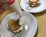 源氏パイでミルフィーユ風おやつ作り方2写真