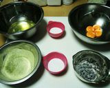 宇治金時シフォン(甘納豆バージョン)作り方1写真