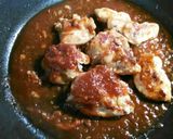 鶏肉のトマト ソース煮(簡単ソースで)作り方5写真