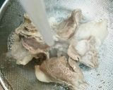 圧力鍋☆生姜のきいたトロトロ牛すじスープ作り方2写真