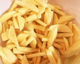 フタを使って簡単ポテトフライのできあがり作り方1写真