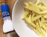 フタを使って簡単ポテトフライのできあがり作り方3写真