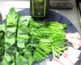 ほうれん草とベーコンの時短簡単美味パスタ作り方1写真