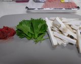 ポン酢と梅しそエリンギ肉巻き作り方1写真
