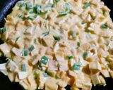 ピザ風☆お揚げのマヨタマ焼き☆作り方3写真
