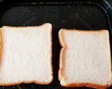 簡単だけど贅沢！！チーズケーキ風トースト作り方1写真