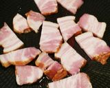 簡単！白菜とベーコンのとろ〜り塩あんかけ作り方2写真