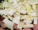 簡単！白菜とベーコンのとろ〜り塩あんかけ作り方3写真