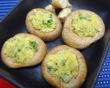 しいたけのパン粉焼き作り方4写真