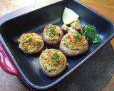 しいたけのパン粉焼き作り方6写真