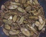 ひみつの牛肉とごぼうのしぐれ煮☆作り方4写真