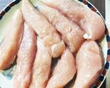 簡単！鳥ササミのカツレツ！作り方1写真