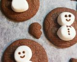 クリスマスに♥マシュマロ雪だるまクッキー作り方8写真