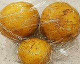 お弁当★付合せに～レンジでほくほくポテト作り方1写真