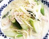 白菜の和風クリームパスタ作り方4写真